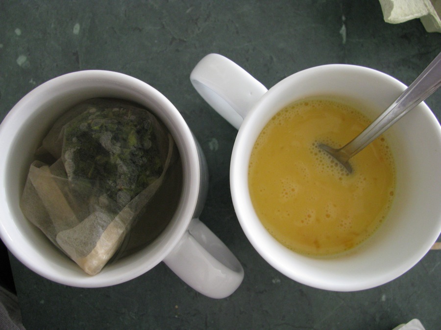 31 cups of oolong tea