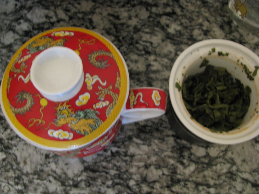 31 cups of oolong tea